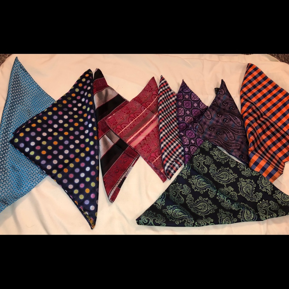 Assortment of Men’s Pocket Squares